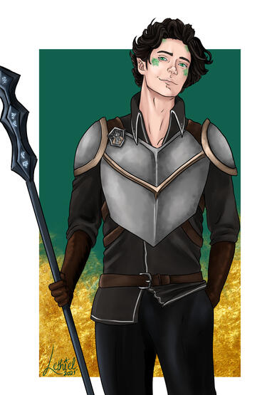 Yuan-Ti Hexblade - Half Body